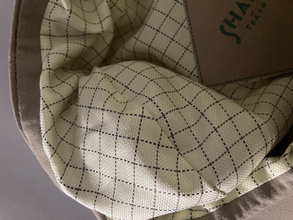 「SHAMS & INNOCENT」 PANCAKE CAP size:58cm/M/size:60cm/L