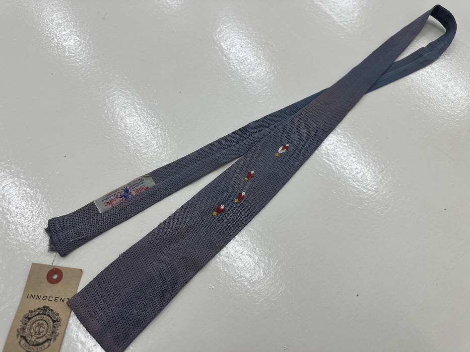 108197 trucot cordier ヴィンテージ ネクタイ  スクエアタイ