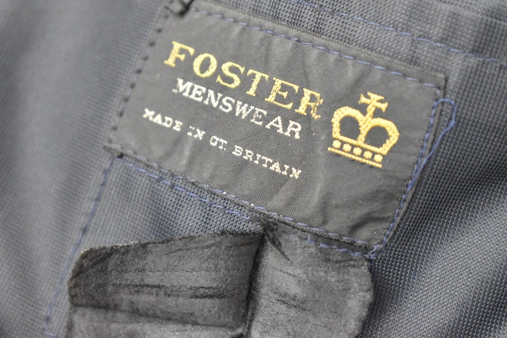 109232  [TA]ヴィンテージ 「FOSTER」スクールジャケット MADE IN ENGLAND 黒