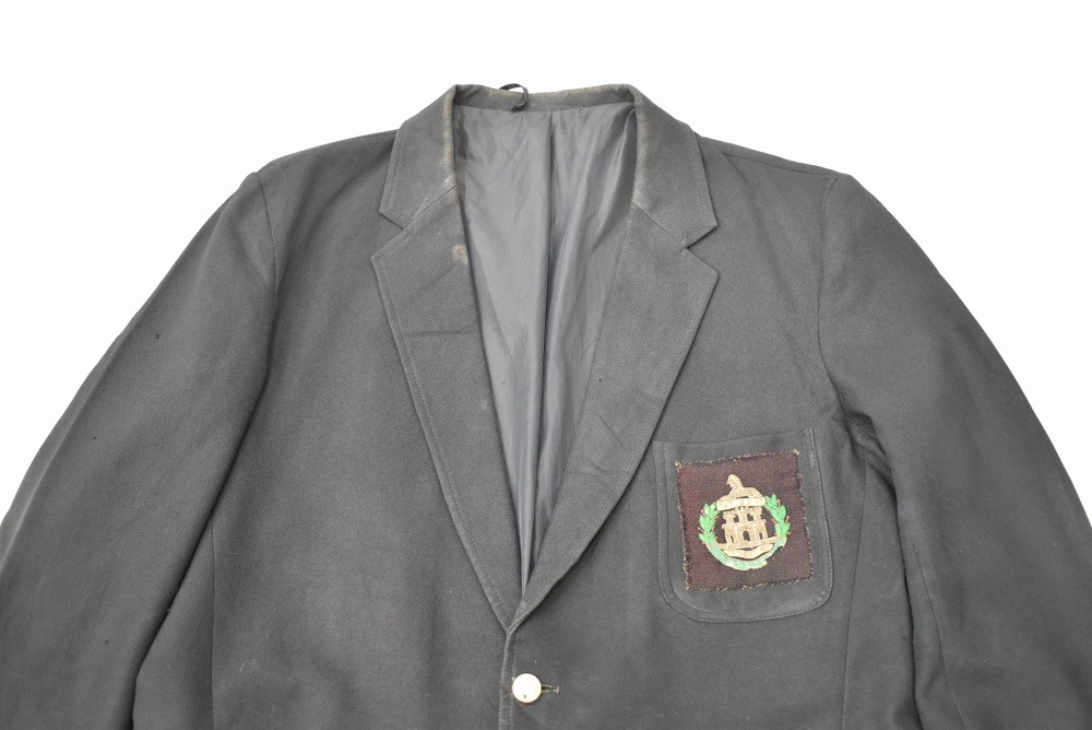 109232  [TA]ヴィンテージ 「FOSTER」スクールジャケット MADE IN ENGLAND 黒