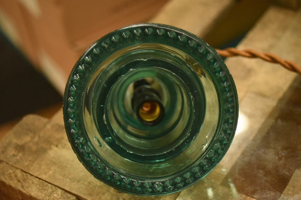 104783 インダストリアル ガラスインシュレーター ランプ 照明 USA 碍子 i008