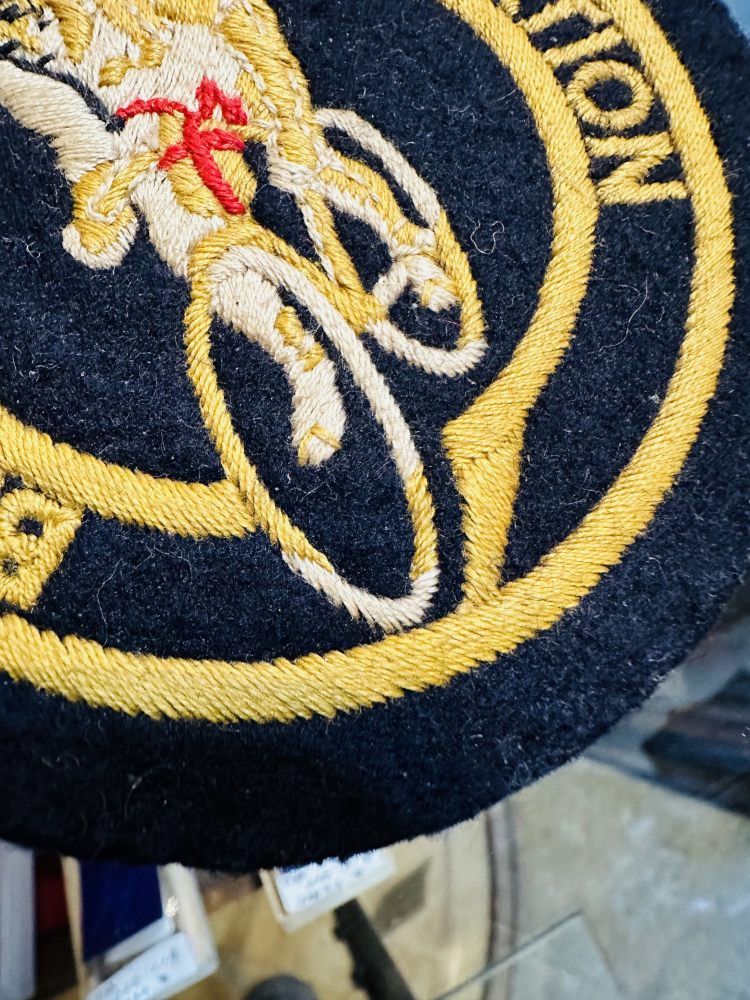 108880 「BRITISH CYCLING FEDERATIONS」イギリス自転車連盟 刺繍 ワッペン パッチ