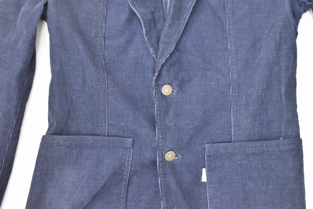 109204  [TA]ヴィンテージ 70s「Levi's」コーデュロイジャケット  ネイビー