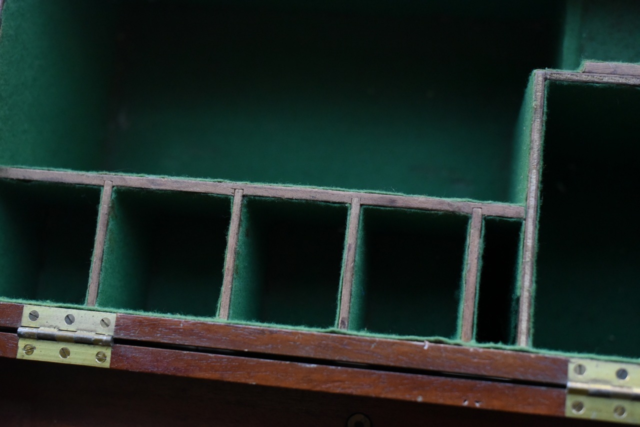 102773  ヴィンテージ ウッドボックス　木箱　真鍮