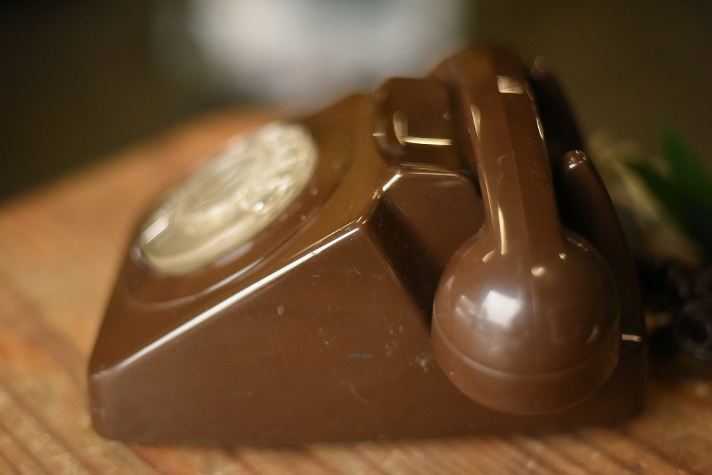 103908 ヴィンテージ 「TELE 8746G」　電話機　英国製　MADE IN ENGLAND