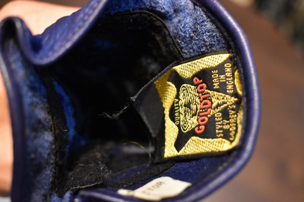 108655  GOLDTOP LEATHER GLOVE ゴールドトップ グローブ DEAD STOCK