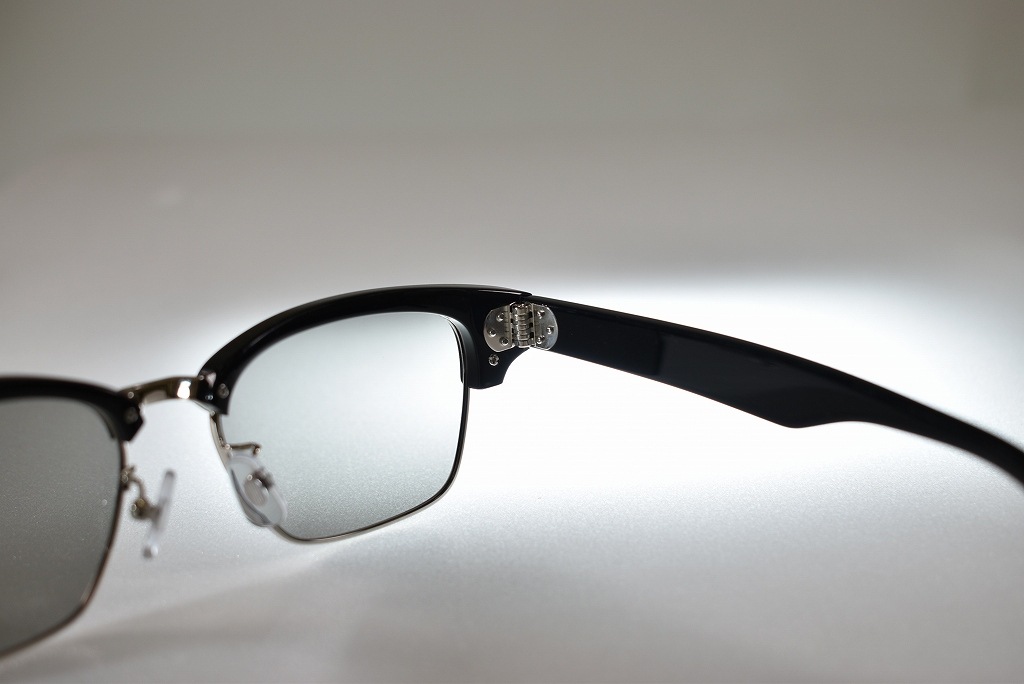 RH-BS サングラス 「RAWGUN」 BLACK ハーフリム lens：スモーク　INNOCENT Original Products