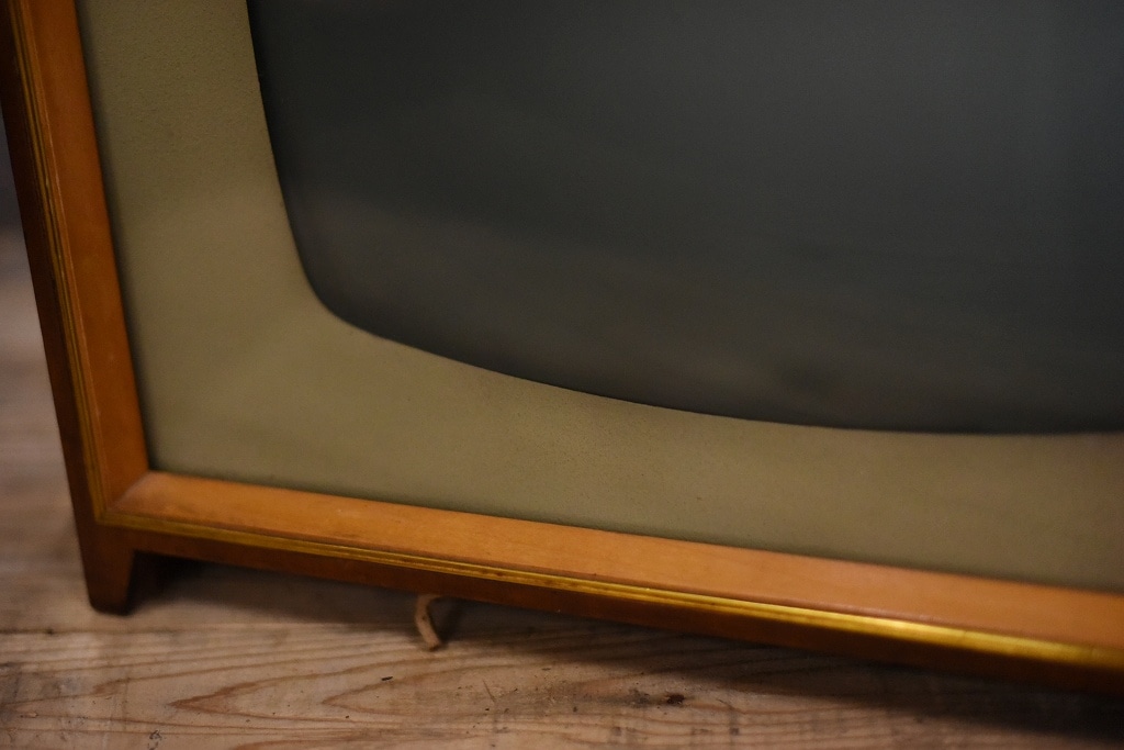 104929 ヴィンテージ 「RFT Donja 47 TG 501」 ブラウン管テレビ ドイツ製 MADE IN GERMANY