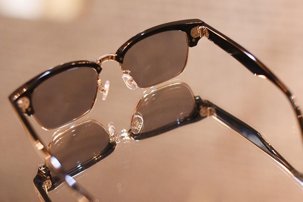 RH-BS サングラス 「RAWGUN」 BLACK ハーフリム lens:スモーク INNOCENT Original Products