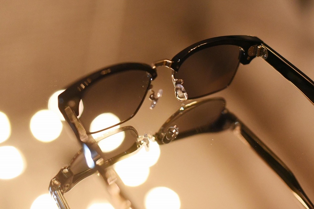 RH-BS サングラス 「RAWGUN」 BLACK ハーフリム lens:スモーク INNOCENT Original Products