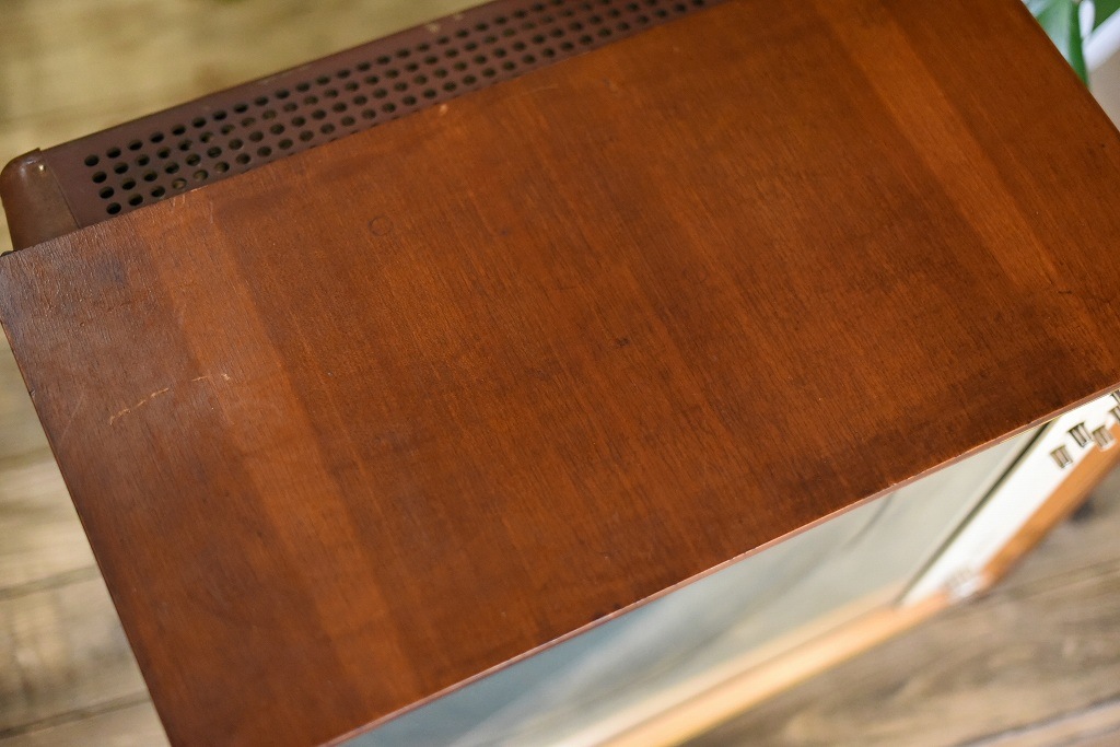 104929 ヴィンテージ 「RFT Donja 47 TG 501」 ブラウン管テレビ ドイツ製 MADE IN GERMANY