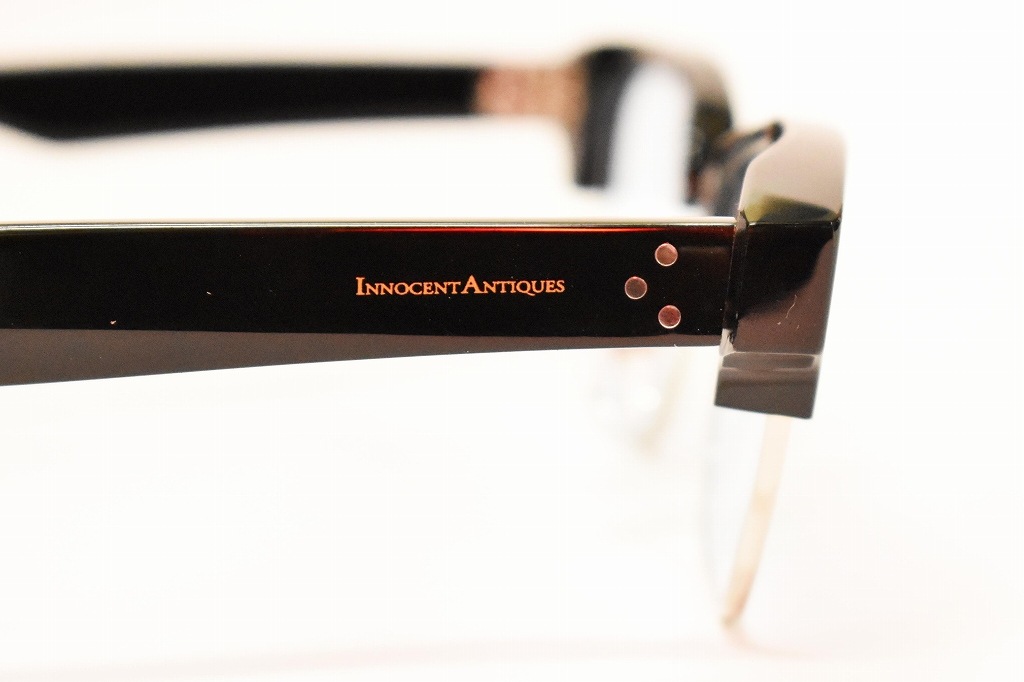 RH-BS サングラス 「RAWGUN」 BLACK ハーフリム lens:スモーク INNOCENT Original Products