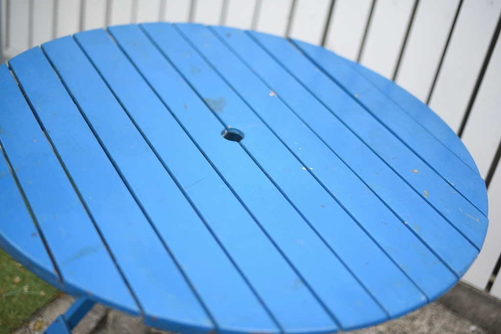 1110 ヴィンテージ　ウッド　ガーデンテーブル　英国製