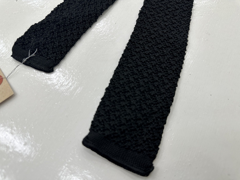 108221 Full Fashioned Crochet Rayon ヴィンテージ ネクタイ
