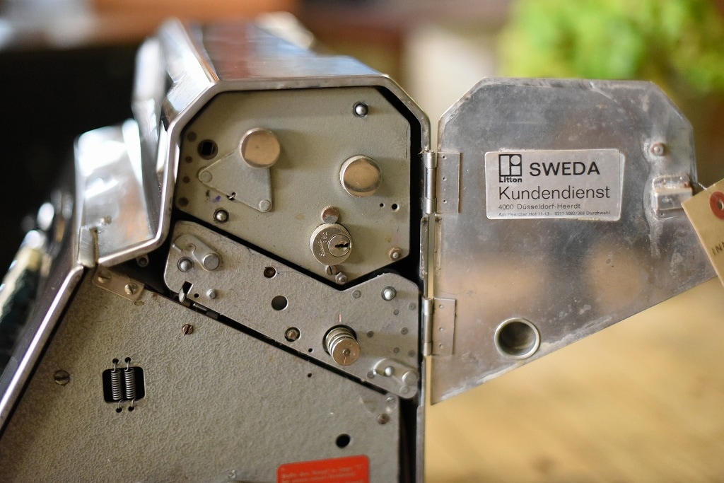 104926 ヴィンテージ　「SWEDA リットン・インダストリーズ社」 レジスター　アメリカ製 MADE IN USA