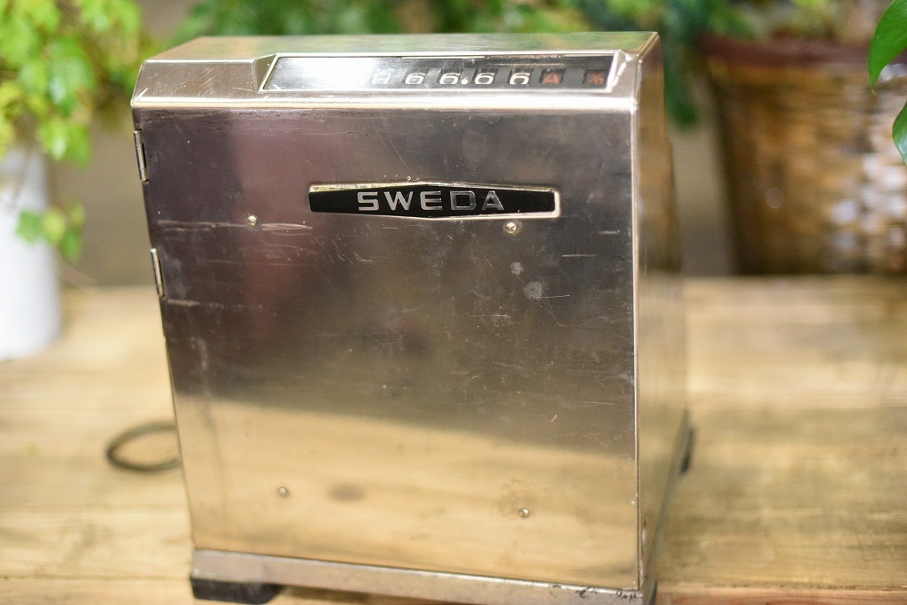 104926 ヴィンテージ　「SWEDA リットン・インダストリーズ社」 レジスター　アメリカ製 MADE IN USA