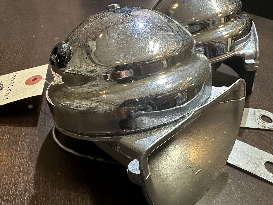 107951 1960s Clear Hooters Alpine Horn アルペンホーン 2個SET vespa