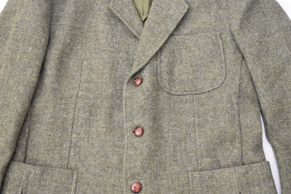 109132  [TA]ヴィンテージ 「HARRIS TWEED」made in ITALY ツイード ジャケット
