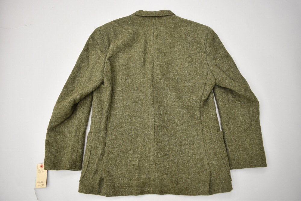 109132  [TA]ヴィンテージ 「HARRIS TWEED」made in ITALY ツイード ジャケット