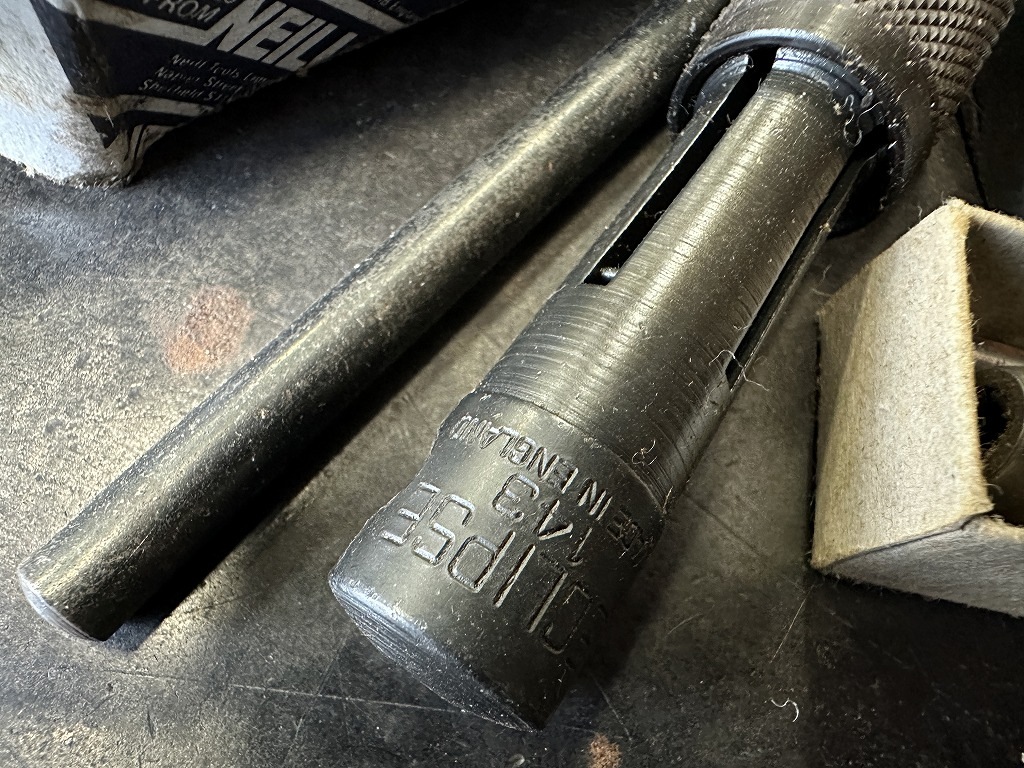 108036 ヴィンテージ 「ECLIPS 」 E143 STEPPED JAW TAP WRENCH タップ 工具 英国 MADE IN ENGLAND