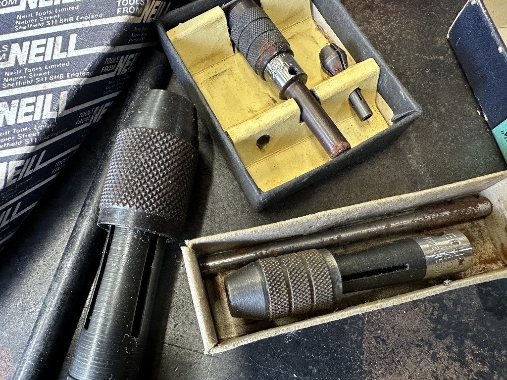 108036 ヴィンテージ 「ECLIPS 」 E143 STEPPED JAW TAP WRENCH タップ 工具 英国 MADE IN ENGLAND