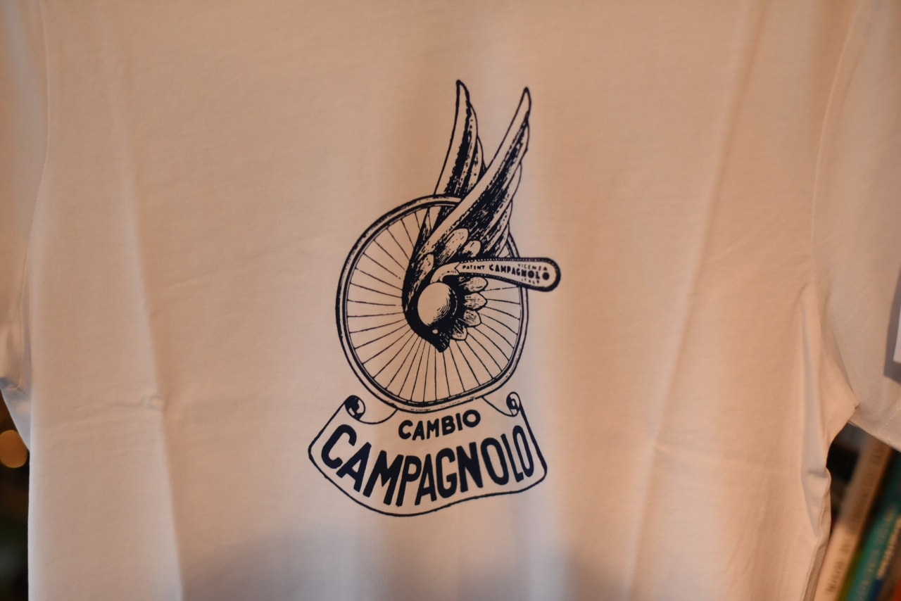 ホワイト L 国内未発売　カンパニョーロ  クラシック Ｔシャツ　CAMPAGNOLO