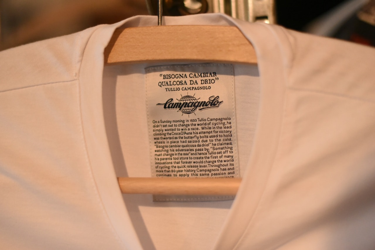 ホワイト L 国内未発売　カンパニョーロ  クラシック Ｔシャツ　CAMPAGNOLO