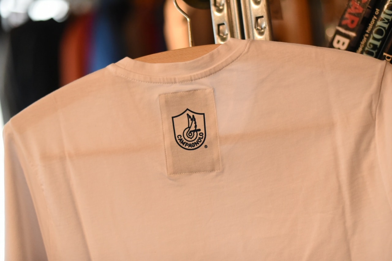 ホワイト L 国内未発売　カンパニョーロ  クラシック Ｔシャツ　CAMPAGNOLO