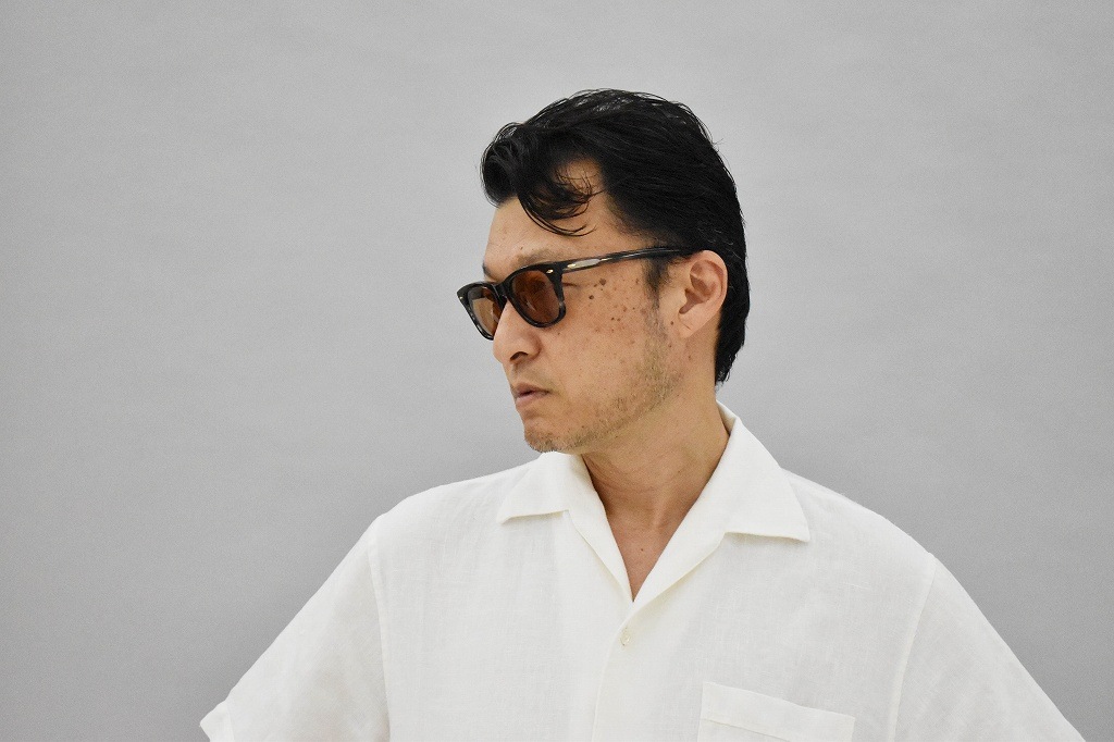 B-GB 「Black Beauty」 サングラス　フレーム：グレーデミ/レンズ：ブラウン INNOCENT Original Products