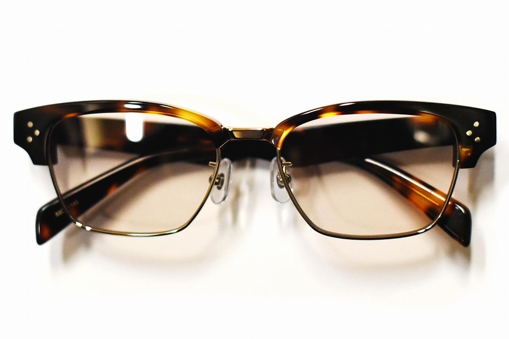 RH-DB サングラス 「RAWGUN」DEMI ハーフリム lens：ブラウン　INNOCENT Original Products