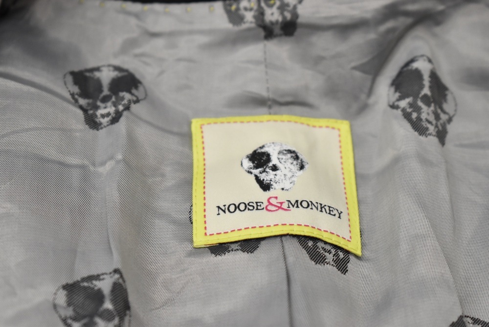 109246  [TA] 「NOOSE & MONKEY」ベロア ジャケット