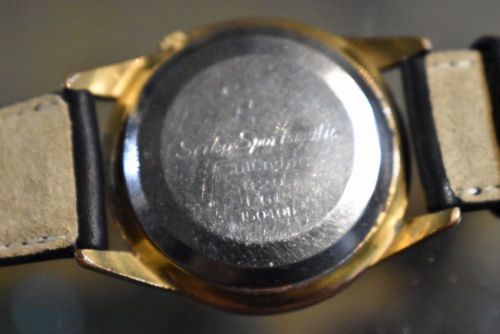 109582 腕時計 1960s VINTAGE SEIKO Sportsman Calendar 駒マーク セイコー ヴィンテージ 17石 15040D 手巻き