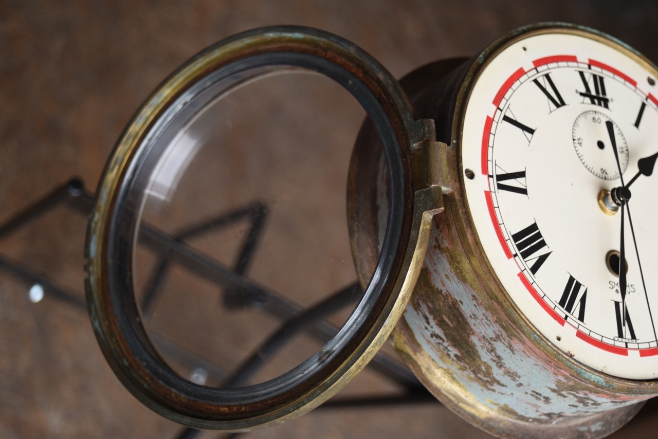 ヴィンテージ 英国時計 SMITHS（スミス）船舶掛け時計 | 時計 腕時計