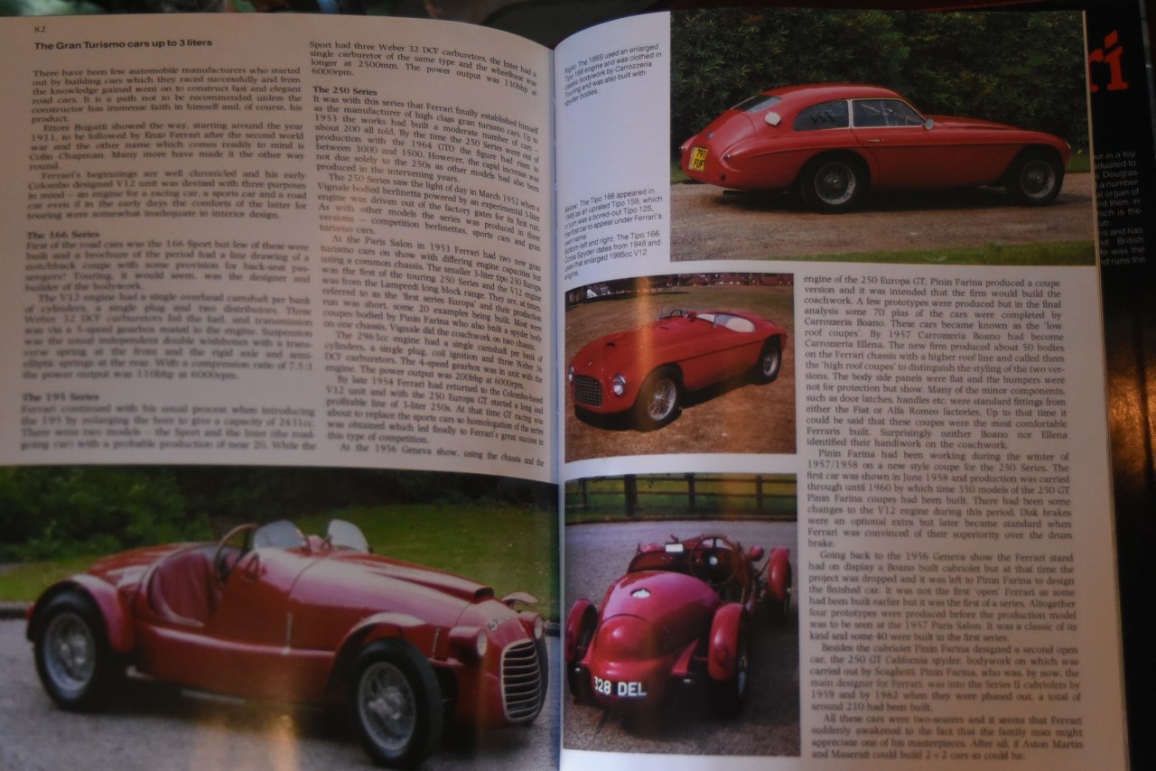 101932 洋書 「The Classic Ferrari by Godfrey Eaton」
