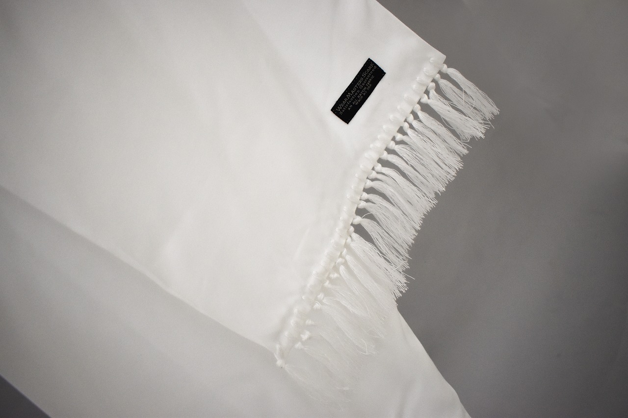 ATTRACTIONS×INNOCENT コラボレーションモデル 「WEARMASTERS SCARF 」 特注カラー White　スカーフ