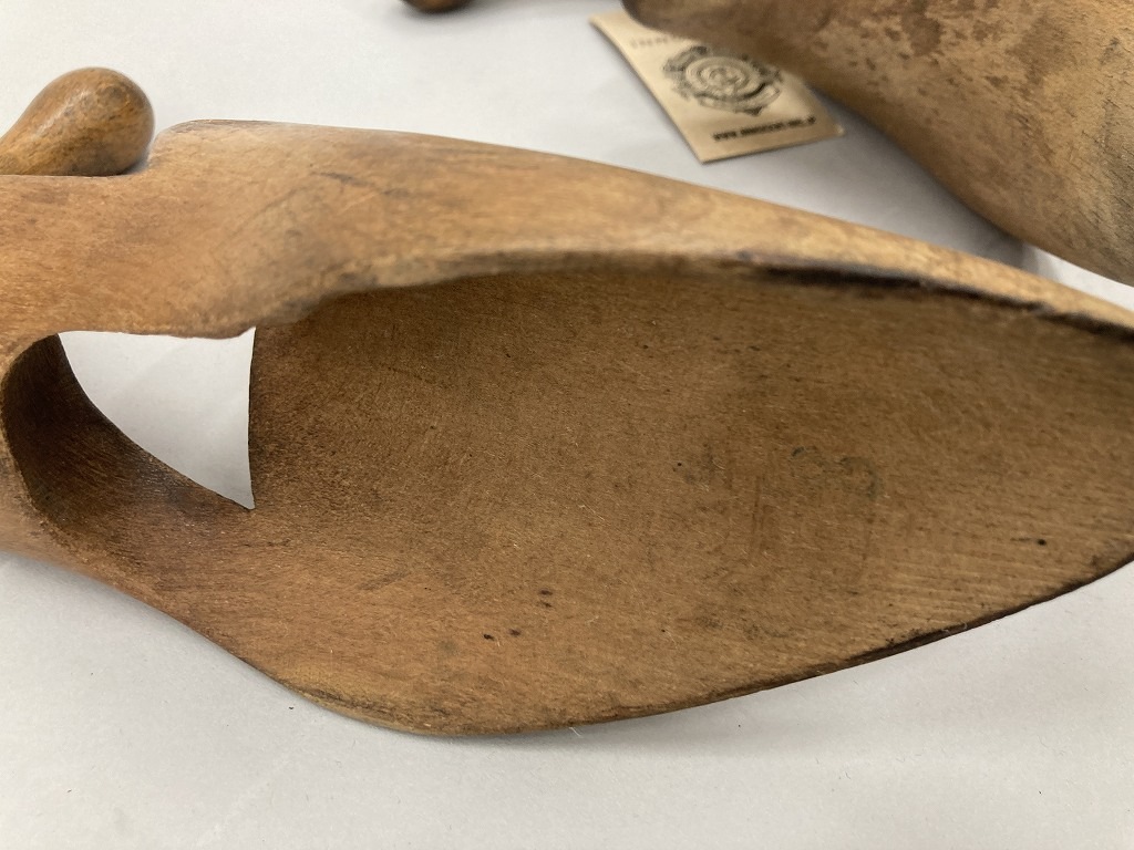 108618 ヴィンテージ　折りたたみ式　フォールディングシューキーパー　靴　木型　