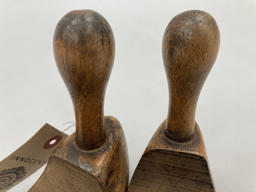 108618 ヴィンテージ　折りたたみ式　フォールディングシューキーパー　靴　木型　