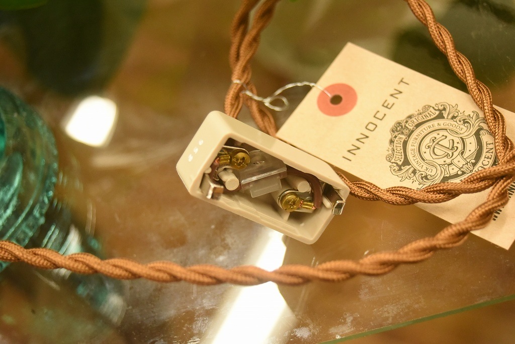 104775 インダストリアル　ガラスインシュレーター　ランプ　照明　USA　　碍子　i008