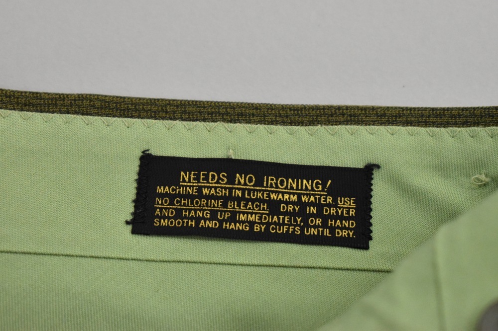 108999 [CO] 「DAY'S」 スラックス パンツ グリーン 42TALON