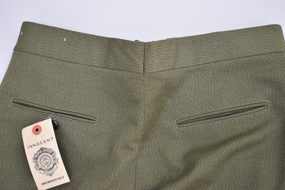 108999 [CO] 「DAY'S」 スラックス パンツ グリーン 42TALON