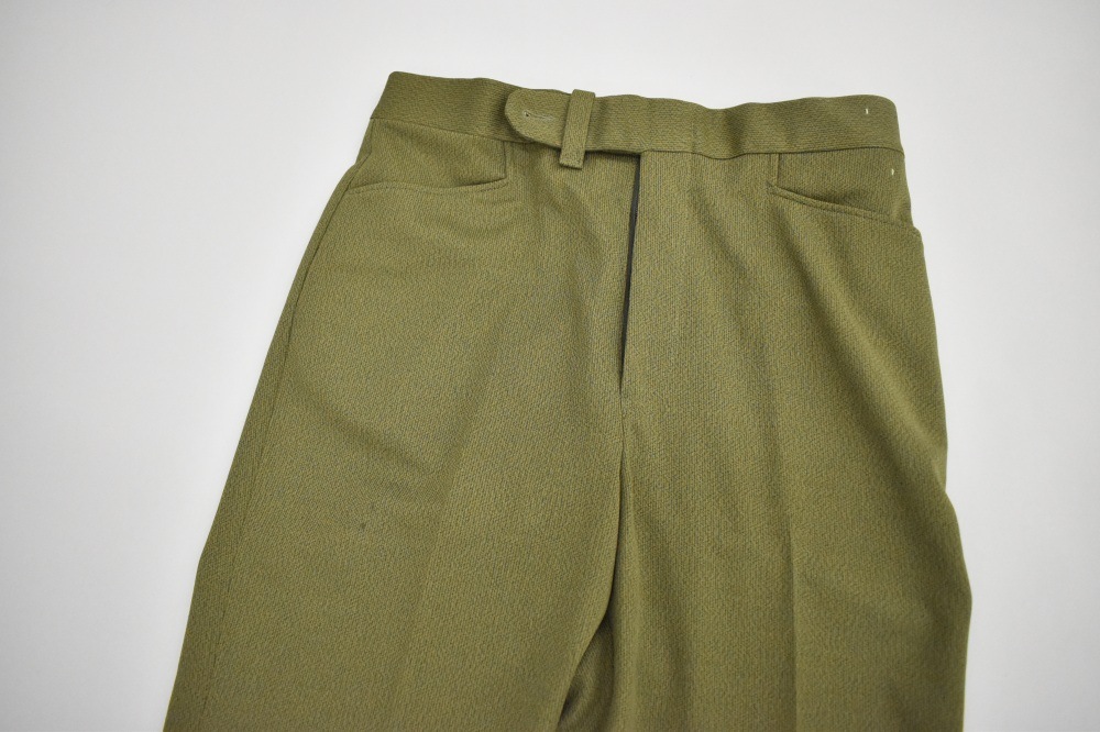 108999 [CO] 「DAY'S」 スラックス パンツ グリーン 42TALON
