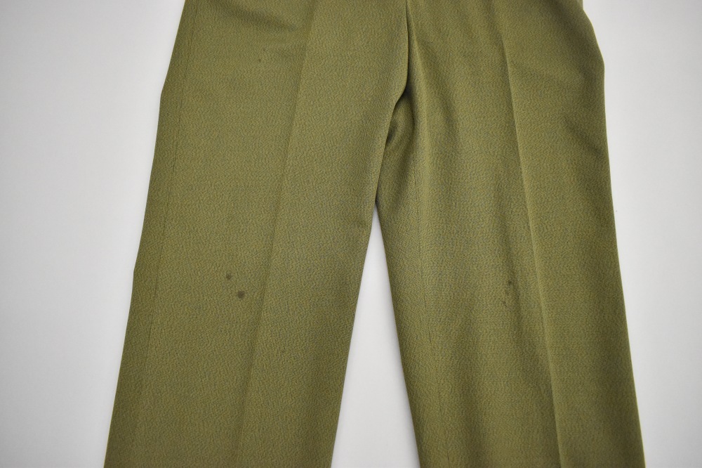 108999 [CO] 「DAY'S」 スラックス パンツ グリーン 42TALON