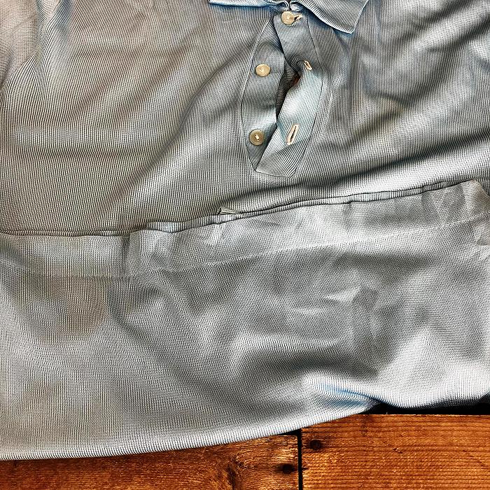 105904 ヨーロッパ　ニットポロ　シャツ MADE IN ITALY SIZE48