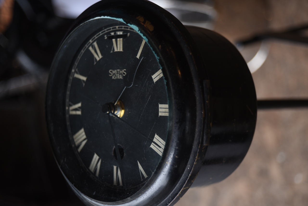 ヴィンテージ　英国時計　SMITHS（スミス）船舶掛け時計　