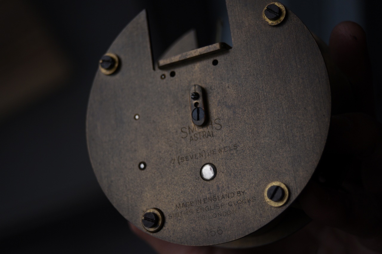 ヴィンテージ　英国時計　SMITHS（スミス）船舶掛け時計　