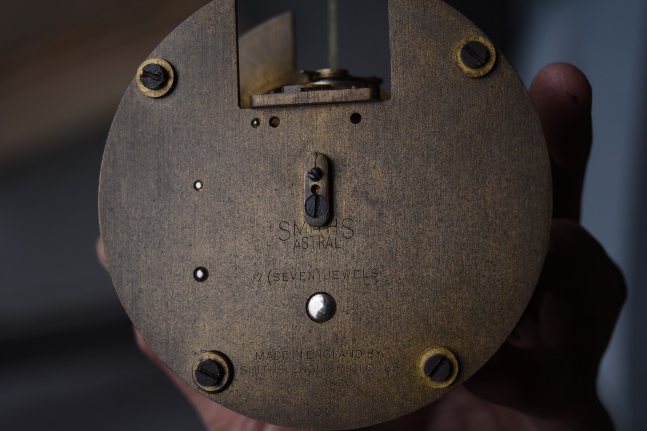 ヴィンテージ　英国時計　SMITHS（スミス）船舶掛け時計　