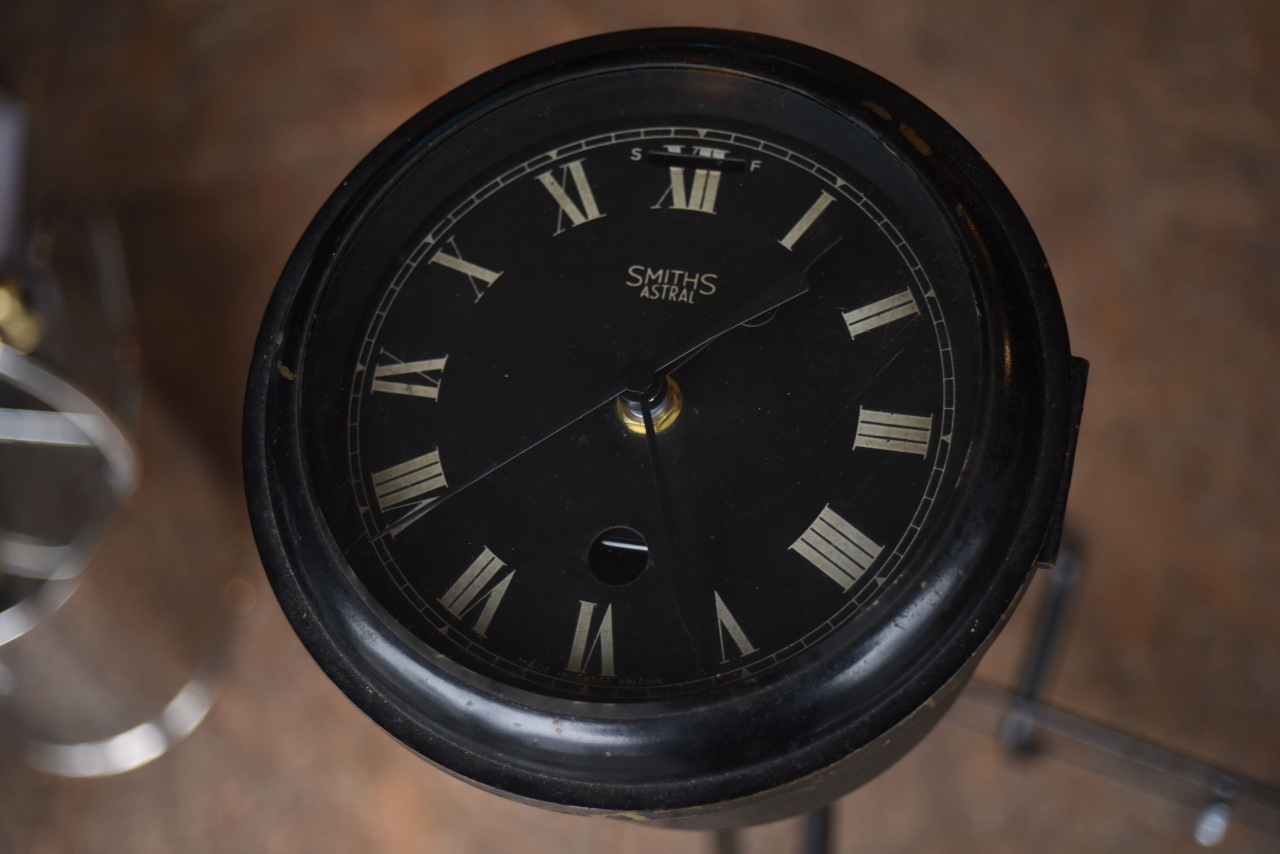 ヴィンテージ　英国時計　SMITHS（スミス）船舶掛け時計　