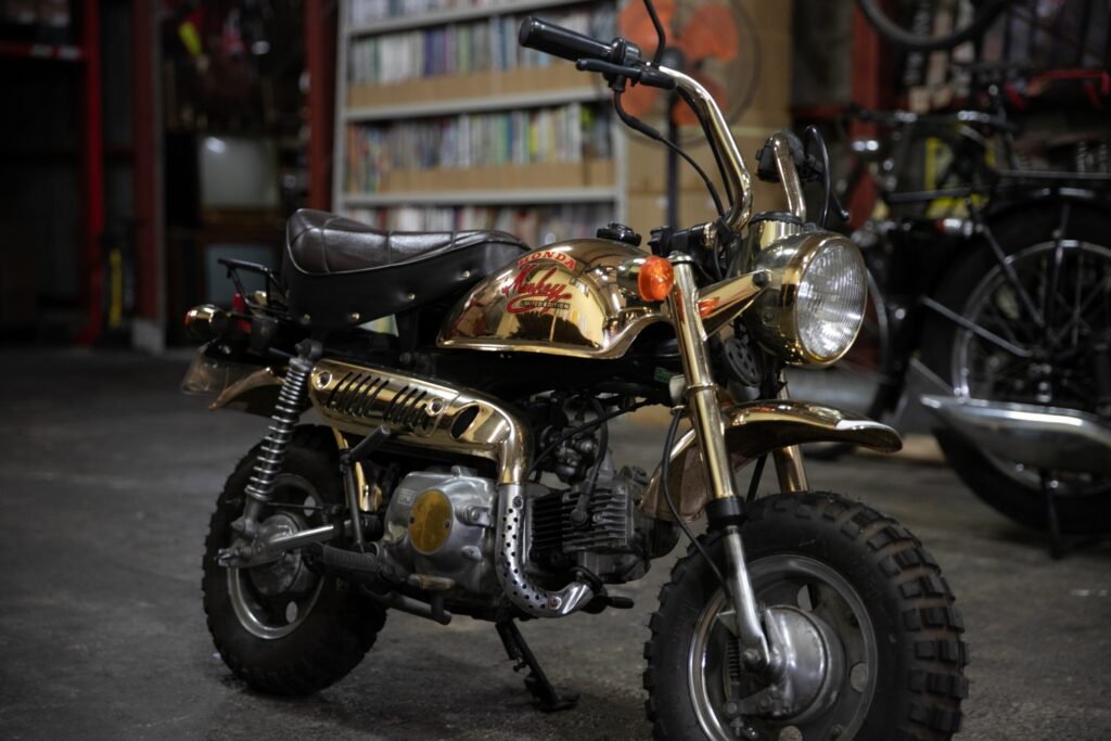 R0007 レンタル　貸出車両 「HONDA MONKEY GOLD Limited Edition」モンキー ゴールド リミテッドエディション