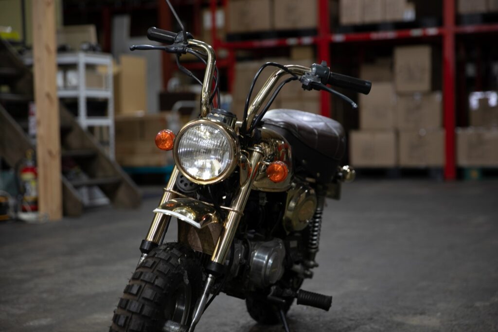 R0007 レンタル　貸出車両 「HONDA MONKEY GOLD Limited Edition」モンキー ゴールド リミテッドエディション