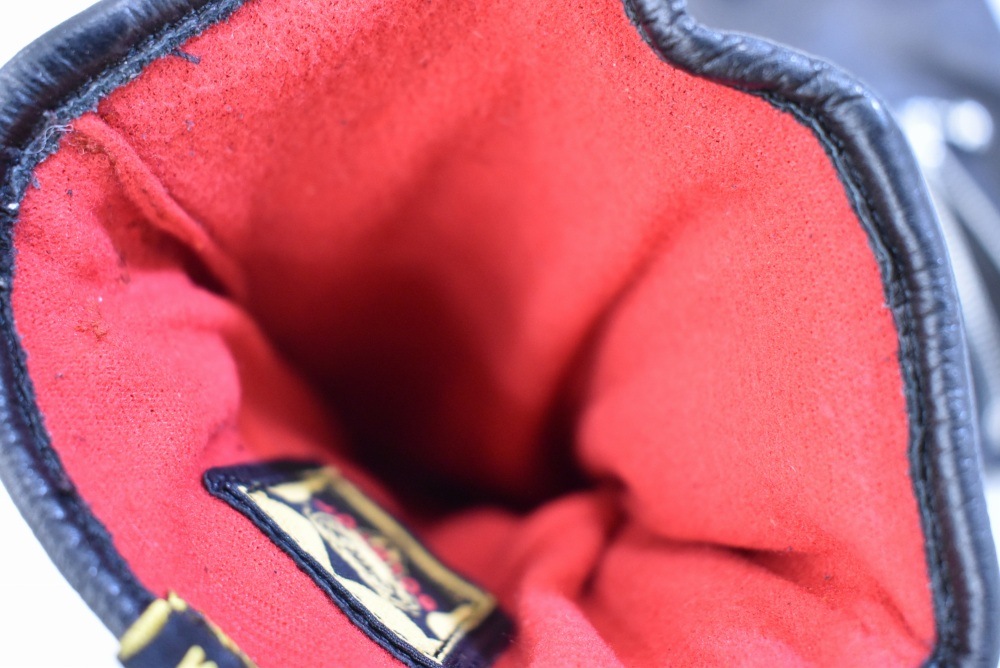 英国 「GOLDTOP」「Zipped Cruiser Gloves」 本革カフェレーサーグローブ　　10%ポイント還元